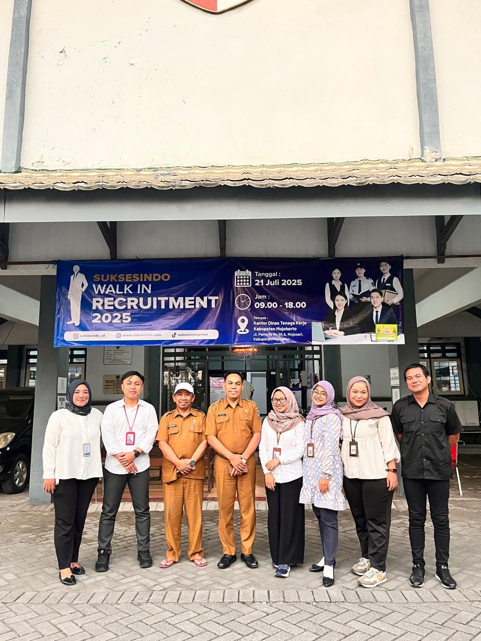 Antusiasme Tinggi dalam Walk-In Recruitment PT Suksesindo di Mojokerto