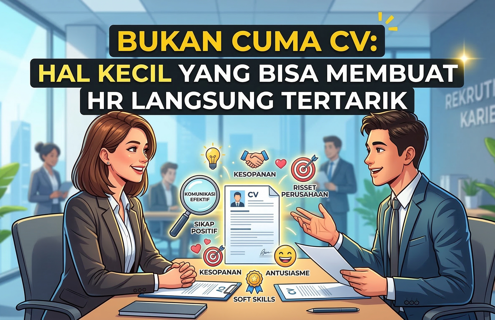 Bukan Cuma CV: Hal Kecil yang Bisa Membuat HR Langsung Tertarik