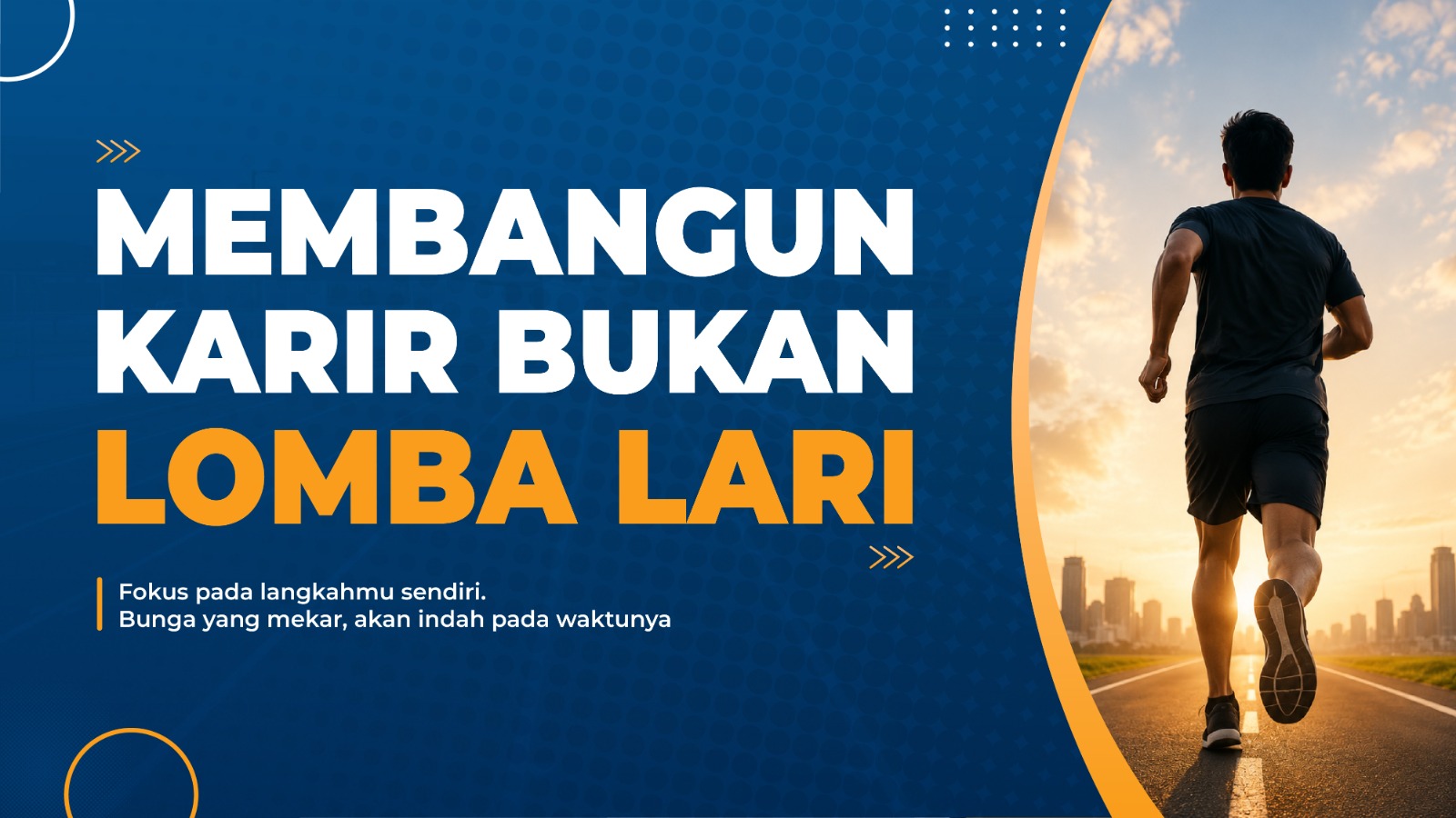 Membangun Karir Bukan Lomba Lari 